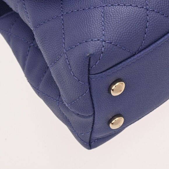 Chanel Calfskin Purple Handbags - Picture 7 of 10